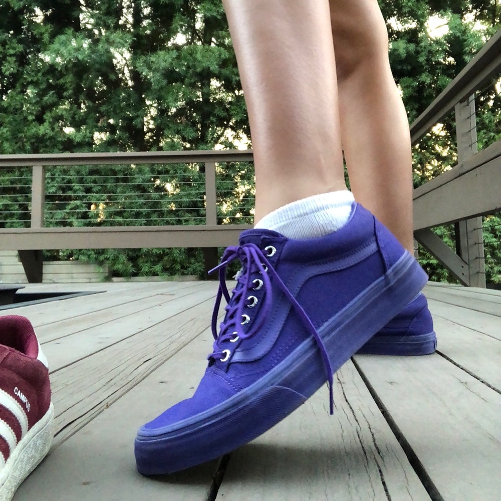 vintage purple vans